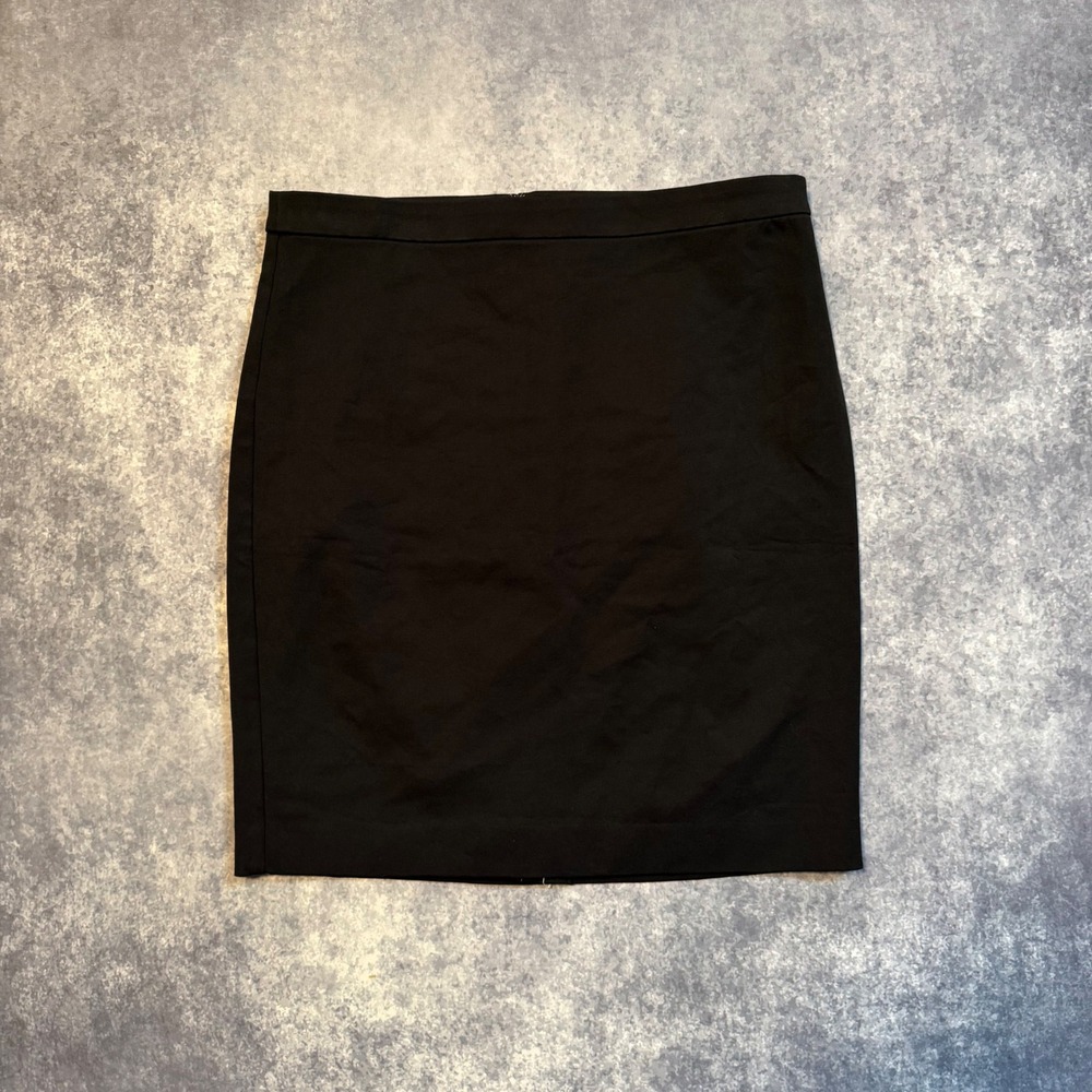 J.Crew Black No.‎ 2 Pencil Skirt Size 12P Petite NWT B0723 BK0001
